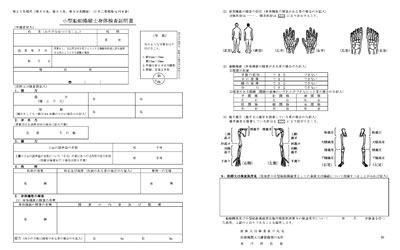 小型船舶操縦士身体検査証明書